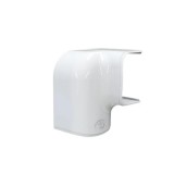 Curba Schimbare Plan Dreapta Canal Mascare OPTIMA MRD62 100129, PVC Alb