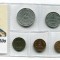 q310 MONEDELE LUMII UNGARIA HORTISTA SET MONEDE INFOLIATE ANII 1940 AMIRAL HORTHY MIKLOS