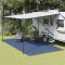 Covor pentru cort, albastru, 6x3 m