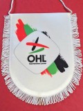 Fanion oficial fotbal - Clubul Oud-Heverlee Leuven (pe scurt OHL) echipă profesionistă din Belgia