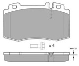 Placute frana Mercedes Clasa C (W202), Clasa C (W203), Clk (C209), Cls (C219), Clasa E (W211), Clasa M (W163), Clasa S (W220), Clasa S Cupe (C215), S, SRLine