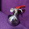 STINGATOR Vintage de colectie-Stingator tip Grenada Functional-bazin inox