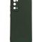 Husa telefon compatibila cu Samsung Galaxy Galaxy S20 FE, Verde, Cu interior de catifea, 151HT