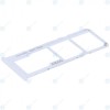 Tavă SIM Albă Samsung Galaxy A21s (SM-A217F) GH98-45392B Originală Suport Cartelă
