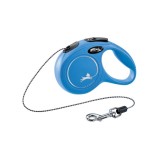 LESA PENTRU CAINI KERBL FLEXI CLASSIC CU FIR XS 3M 8KG BLUE