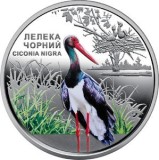 UCRAINA 5 HRIVNE 2024 , CERNOBAL - RENASTERE - BARZA NEAGRA , UNC in Capsula