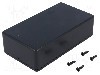 Carcasa ABS, 62mmx112mmx31mm, IP54, HAMMOND - 1591BSBK