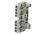 Conector de şine WAGO 24A, 500V, bornă cu arc, 0,08-2,5mm2