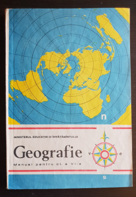 Geografie. Manual pentru clasa a VI-a - Bărgăuanu Petru, Sucitu Ion foto