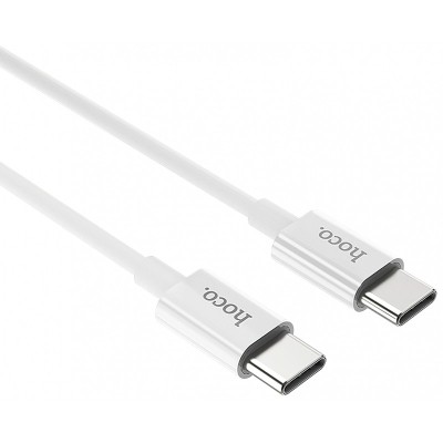 Cablu Date si Incarcare USB Type-C la USB Type-C HOCO X23, 1 m, Alb foto