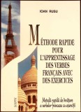 METHODE RAPIDE POUR L'APPRENTISSAGE DES VERBES FRANCAIS AVEC DES EXERCICIES-IOAN RUSU-338868