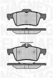 MAGNETI MARELLI 363916060243 set placute frana,frana disc