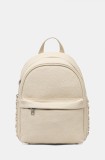 Silvian Heach rucsac PLOP femei, culoarea bej, mic, uni, RCP25053ZA