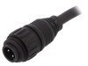 Conector circular 4 pini ECOMATE cabluri