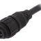 Conector circular 4 pini ECOMATE cabluri