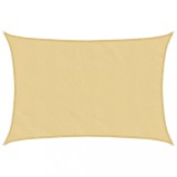 Cumpara ieftin Parasolar, nisipiu, 3,5x4,5 m, 100% poliester Oxford