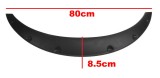 Cumpara ieftin Set protectie aripa universal OVERFENDER NEGRU 80cm