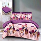 LENJERIE FINET 6 PIESE CU HUSĂ &ndash; 160&times;200 ȘI 180&times;200 (HF6P178) - 180x200