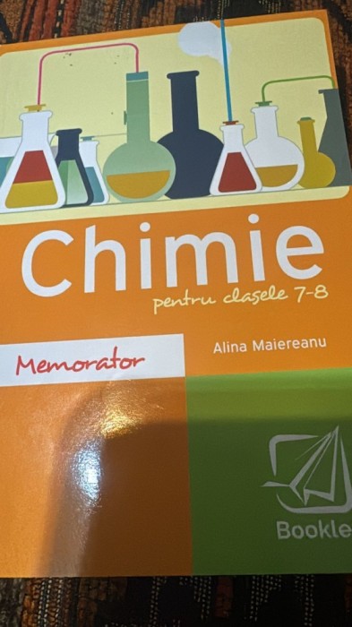 Memorator de Chimie Clasa 7-8