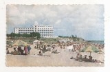 RF131 - Carte Postala - Eforie . plaja, circulata 1958
