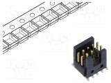 Conector şiruri pini tată 10 PIN 1,27mm gold flash SMT SAMTEC