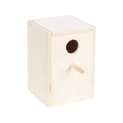 CUIB PENTRU PASARI EXOTICE DIN LEMN FLAMINGO foto