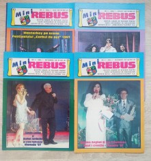 Reviste Rebus Mini 1997,1998,1999,2000+REBUS BIS aprilie 2003(31 de reviste)