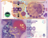 ARGENTINA 100 pesos ND 2012 COMEMORATIVA (prefix Z) UNC!!!