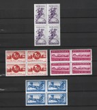 ROMANIA 1944 - ASISTENTA P.T.T., BLOCURI , MNH - LP 158, Nestampilat