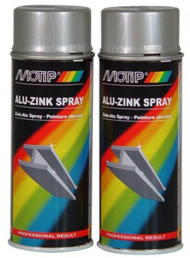 Vopsea (0.4 l). alu-zinc. luciu. tip de pulverizare: aerosol