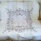 Fata de masa Vintage din In cu broderie manuala in cruciulite