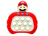 Jucarie interactiva Pop It Speed Push Machine model Mario cu sunete si lumini