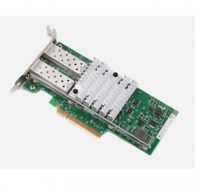 Placa de retea server Intel X520-DA2 10 Gigabit 10GBe SFP+ Dual Port LENOVO 49Y7962 Low profile foto