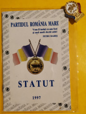 SV * PRM * INSIGNA și STATULUL PARTIDULUI ROM&amp;Acirc;NIA MARE foto