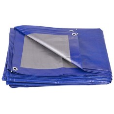 Prelata impermeabila cu inele, 2.9x3.9 m, PE, 140&nbsp;g/mp, 12 mp GartenVIP DiyLine