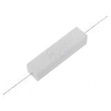 Rezistor bobinat cu ciment THT 100&Omega; 20W &plusmn;5% 14,5x13,5x60mm