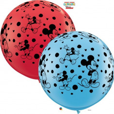 Balon Latex Jumbo 3 ft Mickey Mouse Disney, Qualatex 49576, 1 buc foto