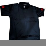 Tricou Polo Negru Logo Rosu Marime XL, Daiwa
