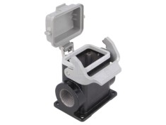 Carcasă HARTING Han&reg; M HDC 6B IP65 cu clichet pentru conectori