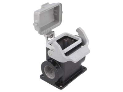 Carcasă HARTING Han&amp;reg; M HDC 6B IP65 cu clichet pentru conectori foto