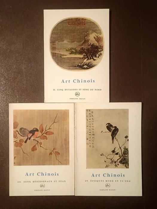 L&#039;art chinois: cinq dynasties et Song du Nord, Song Meridionaux et Yuan, epoques Ming et Ts&#039;Ing (vol. 2, 3, 4 / II, III, IV)