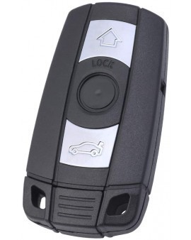 Cheie SMARTKEY BMW E60 E90 COMPLETA 3 BUTOANE CU ELECTRONICA cu KEYLESS ENTRY 868MHZ AutoProtect KeyCars
