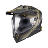 Cumpara ieftin Casca touring/adventure MT model Track SV Questor B6 verde military mat &ndash; tip viziera: HS 12 - Verde Military mat, XS (53/54cm)