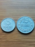 Moneda Romania 5,15 bani 1975