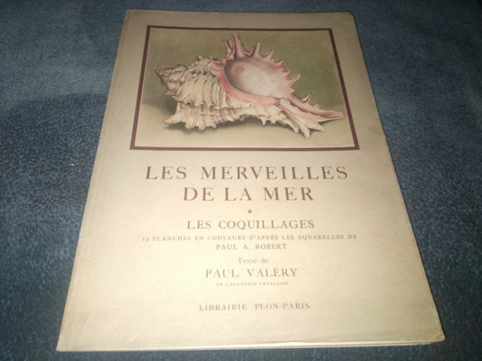 PAUL VALERY - LES MERVEILLES DE LA MER 1936
