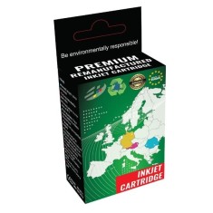 Cartuș cerneală compatibil HP 62XL C REM made in EU Ink Color (62XL, C2P07AE)