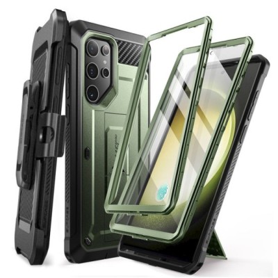Husa pentru Samsung Galaxy S24 Ultra - Supcase Unicorn Beetle Pro - Guldan foto