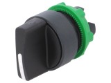 Schneider Electric Comutator Rotativ Harmony XB5 22mm Negru 2 Pozitii IP66