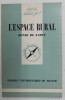 L &#039;ESPACE RURAL par HENRY DE FARCY , 1975