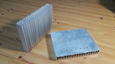 Radiator racitor aluminiu se vand set 2buc kit amplificator audio foto